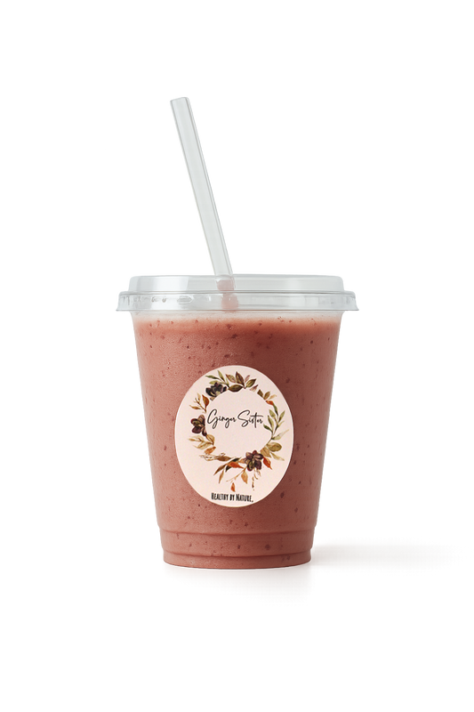 Bosbessen ginger smoothie